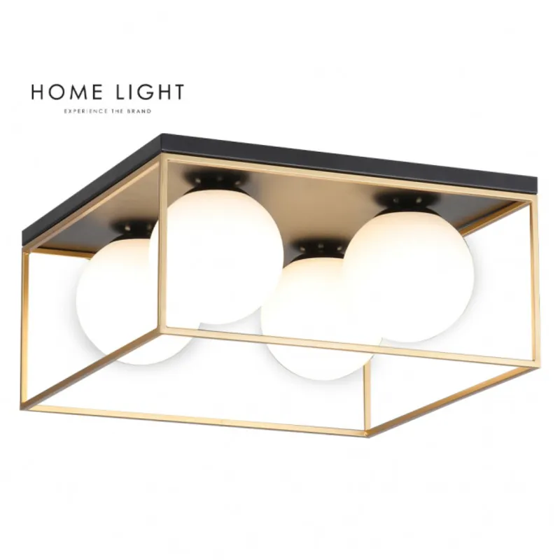 nema-proizvoda-3 TALIA 70 PLAFONJERA 4XE14 CRNA/ZLATO HOME LIGHT - Slika 1