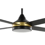 TRINIDAD 35118 PLAFONSKI VENTILATOR CRNO ZLATNI SA SVETLOM EGLO - Slika 6