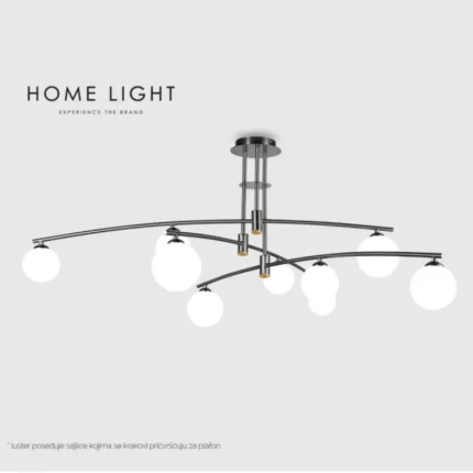 Vesta 377 luster crna 9 g9 home light