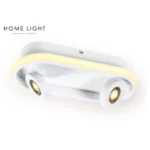 VESTA 475 PLAFONSKA SVETILJKA 10W+2*5W 3000K BELA HOME LIGHT - Slika 3