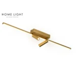 VESTA 481 PLAFONSKA SVETILJKA 22W+2*3W 3000K BRUŠENO ZLATO HOME LIGHT - Slika 2