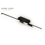 VESTA 481 PLAFONSKA SVETILJKA 22W+2*3W 3000K CRNA HOME LIGHT - Slika 3