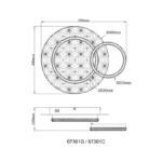 DELLA II LED PLAFONSKA LAMPA 67361C GLOBO LIGHTING - Slika 9