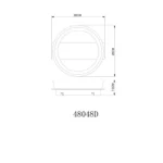 SYRAKUS LED PLAFONJERA KAFA 48048D GLOBO LIGHTING - Slika 7