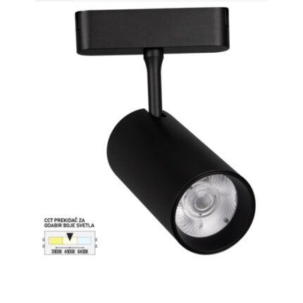 LED magnetni reflektor ultra slim CCT FMS3001-15 BK forma