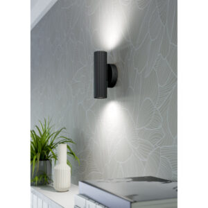 PORTILLO ZIDNA LAMPA CRNA 902032 EGLO e