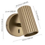 PORTILLO ZIDNA LAMPA MESING 902033 EGLO c
