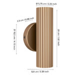 PORTILLO ZIDNA LAMPA MESING 902034 EGLO d