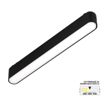 LED MAGNETNA SVETILJKA CCT ULTRA SLIM FMS1001-12 BK FORMA