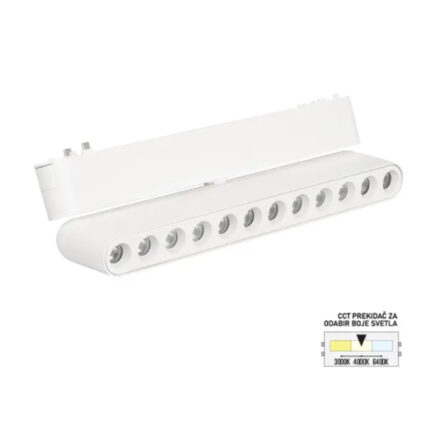 LED MAGNETNA SVETILJKA ULTRA SLIM CCT FMS2101-12 WH FORMA