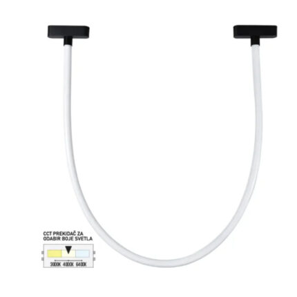 LED MAGNETNA SVETILJKA ULTRA SLIM CCT FMS4006-20 BK FORMA