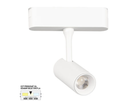 LED MAGNETNI REFLEKTOR ULTRA SLIM CCT FMS3001-7 WH FORMA