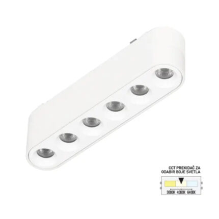 LED magnetna svetiljka CCT ULTRA SLIM FMS2001-6 WH Forma Nexallight