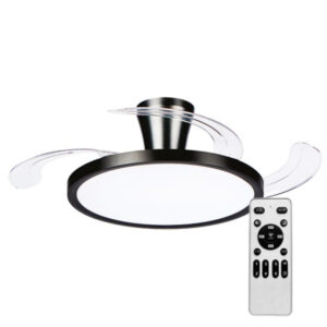 PLAFONSKI VENTILATOR SA SVETLOM CRNI MV5040-B MITEA LIGHTING