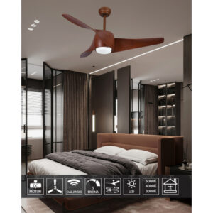 Plafonski ventilator KBS 5604 Braon