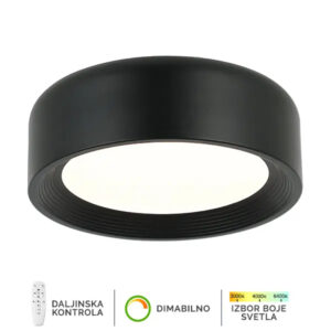 LED plafonska lampa F2096-51C BK FORMA