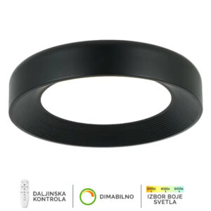 LED plafonska lampa F2096-67C BK FORMA