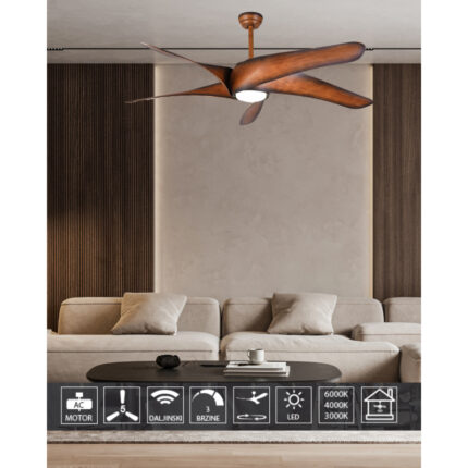 Plafonski ventilator KBS 5101 Brown a