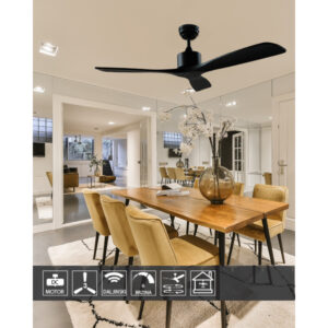 Plafonski ventilator KBS 5209 Bk+Bk