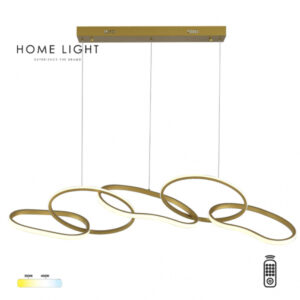 SOLEA 63 LED LUSTER 48W 3000 4000K ZLATO HOME LIGHT