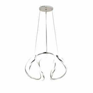 Moderan hrom LED luster 72W dimabilan