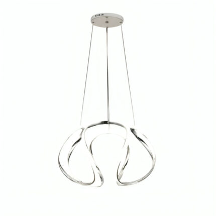 Moderan hrom LED luster 72W dimabilan