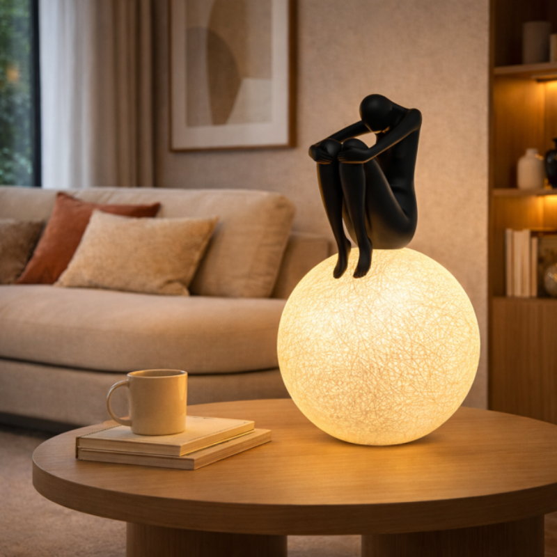 BELORE 52 PODNA LAMPA 1xE27 CRNA HOME LIGHT a