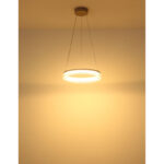 Led visilica ZARA 48046H Globo lighting pesak prostor