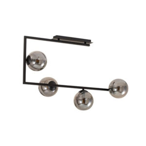 M10772-4 LUSTER CRNI 4xE27 MITEA LIGHTING