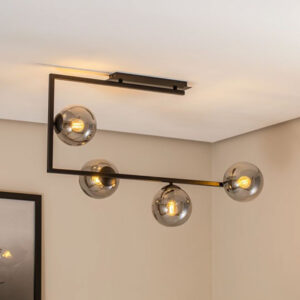 M10772-4 LUSTER CRNI 4xE27 MITEA LIGHTINGb