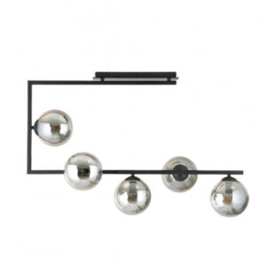 M10772-5 LUSTER CRNI 5xE27 MITEA LIGHTING