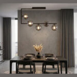 M10772-5 LUSTER CRNI 5xE27 MITEA LIGHTING Prostor