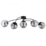 M11101-5 LUSTER CRNI 5xE27 MITEA LIGHTING