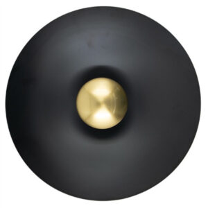 M11113-CGD LED ZIDNA LAMPA CRNO ZLATNA 3000K MITEA LIGHTING