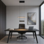 SOLEA 31 LUSTER 10W 3000K CRNA BELA HOME LIGHT Kancelarija