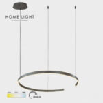SOLEA 44 LUSTER 48W 3000 4000 6000K SIVA DIMABILAN HOME LIGHT