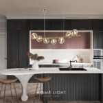 TALIA 21 LUSTER 7 x G9 BAKAR HOME LIGHT Prostor
