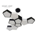 VESTA 569 LUSTER 108W 3000K CRNA BELA HOME LIGHT a
