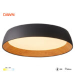 VESTA 684 PLAFONSKA SVETILJKA 40W CRNA 3000 4000K HOME LIGHT