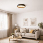 VESTA 684 PLAFONSKA SVETILJKA 40W CRNA 3000 4000K HOME LIGHT a