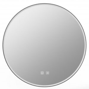 LED OGLEDALO CRNO M209495 800x25mm TOUCH ANTI FOG IP44 MITEA LIGHTING