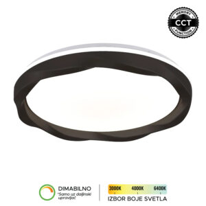 LED PLAFONJERA LP-421-54R BK FORMA