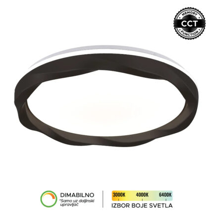 LED PLAFONJERA LP-421-70R BK FORMA