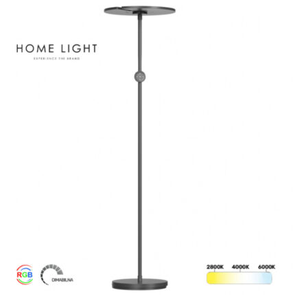 Podna lampa LT400CR 40W + 8W RGB CCT home light