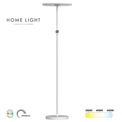 Podna lampa LT400CR 40W + 8W RGB bela CCT home light