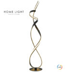 SOLEA 136 podna lampa 36W 3000K u crnoj