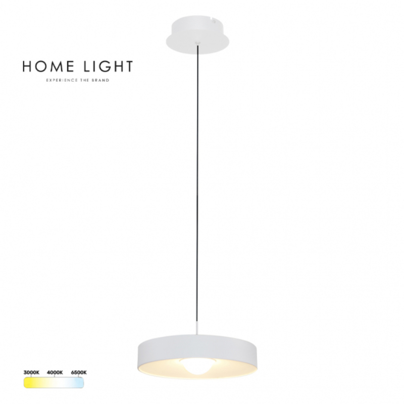 SOLEA 66 visilica 12W CCT bela home light