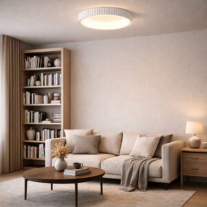 SOLEA 71 LED plafonjera 40W CCT bela home light u prostoru