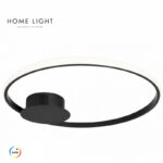 SOLEA 86 LED PLAFONJERA 22W 3000K CRNA HOME LIGHT