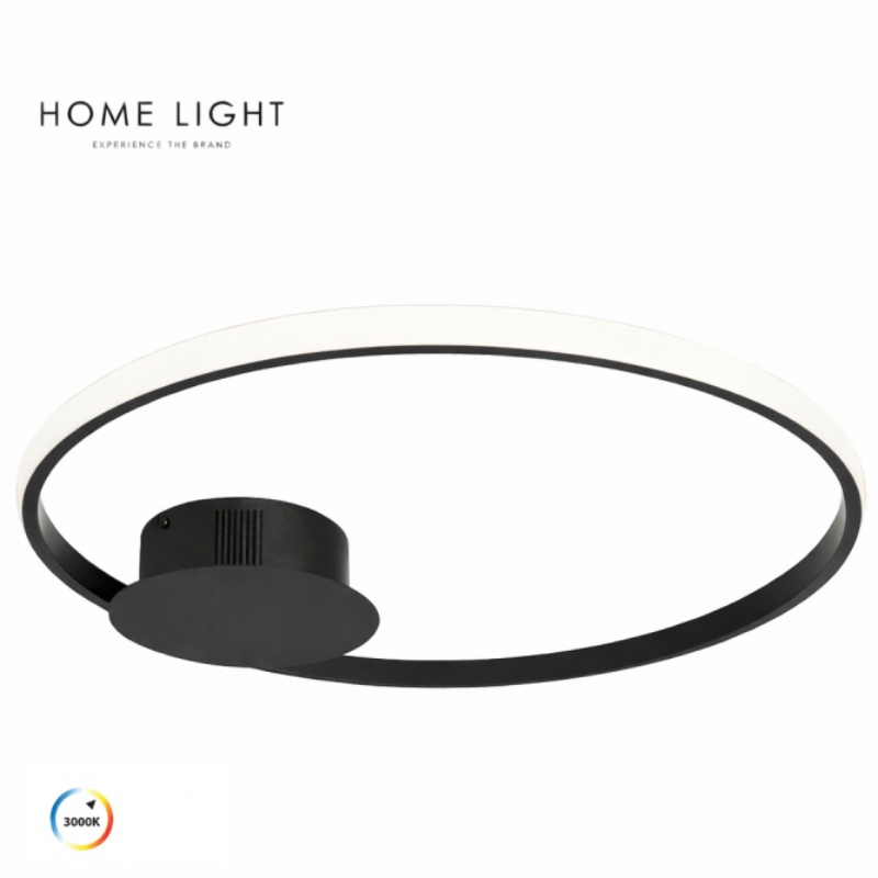 SOLEA 86 LED PLAFONJERA 22W 3000K CRNA HOME LIGHT SOLEA 86 LED PLAFONJERA 22W 3000K CRNA HOME LIGHT